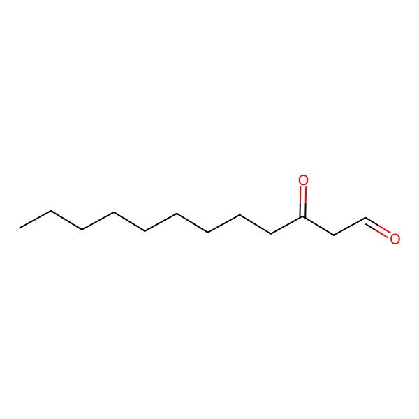 2D Structure of Decanoyl acetaldehyde