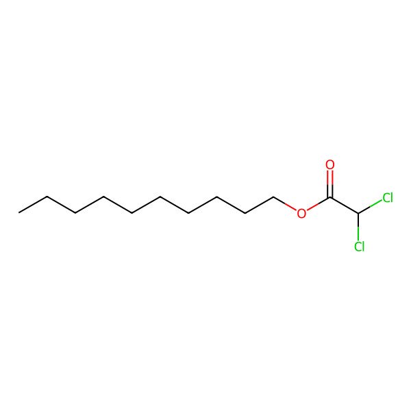 2D Structure of Decyl dichloroacetate 2D Structure of Decyl dichloroacetate