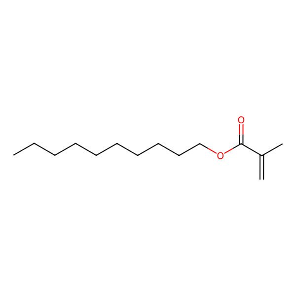 2D Structure of Decyl methacrylate