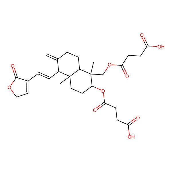 2D Structure of Dehydroandrograpolide Succinate