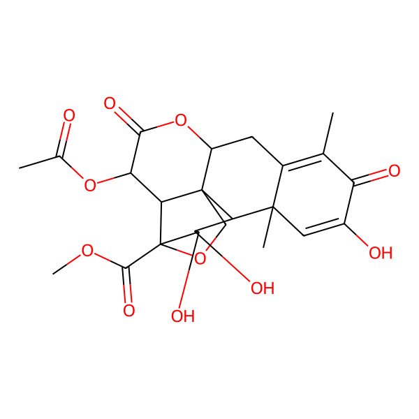 2D Structure of Dehydrobruceine B