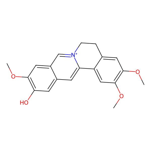 2D Structure of Dehydrocorytenchine