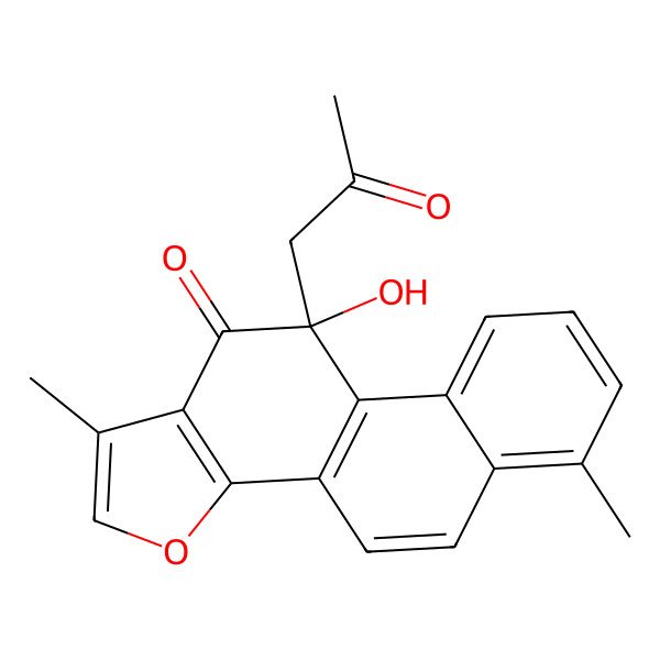 2D Structure of Dehydrodanshenol A