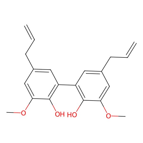 2D Structure of Dehydrodieugenol