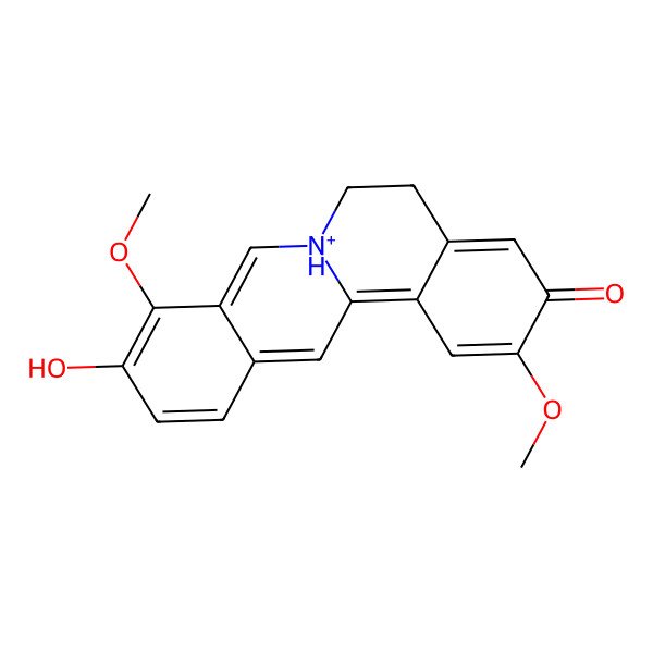 2D Structure of Dehydrodiscretamine