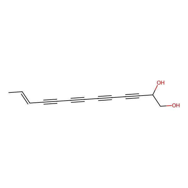 2D Structure of Dehydrosafynol