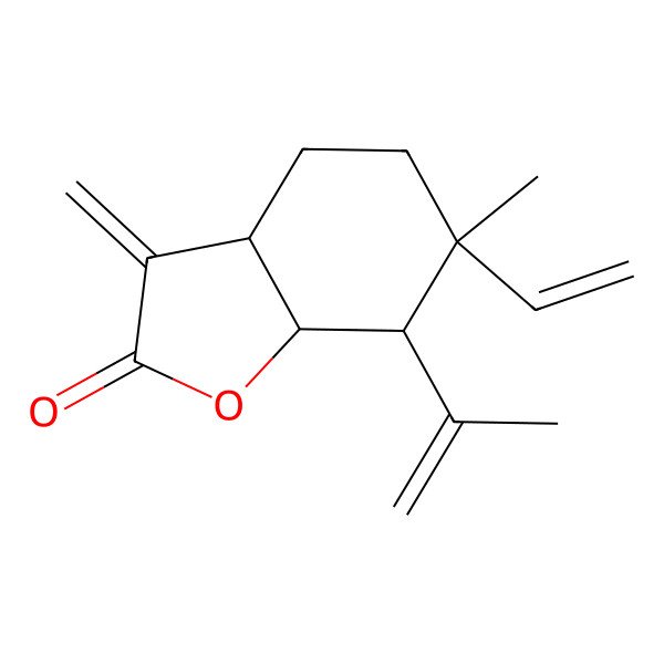 2D Structure of Dehydrosaussurea lactone 2D Structure of Dehydrosaussurea lactone