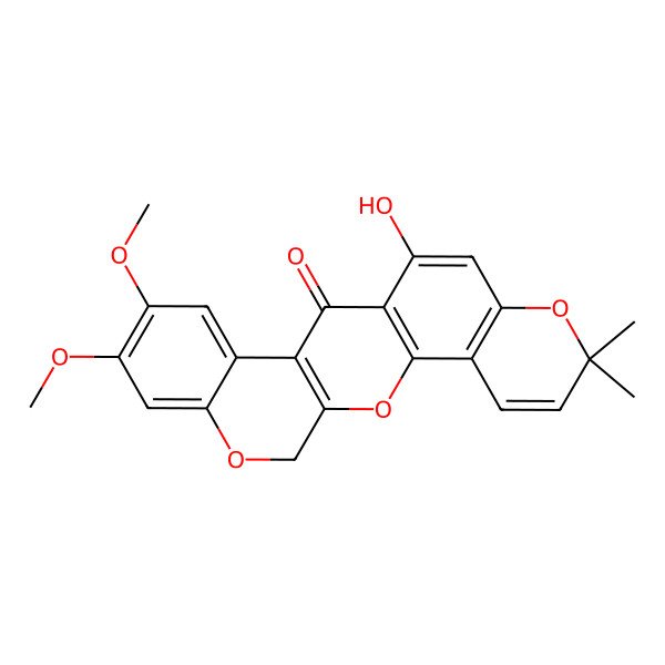 2D Structure of Dehydrotoxicarol 2D Structure of Dehydrotoxicarol