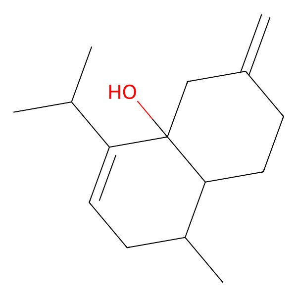 2D Structure of Dehydroxy-isocalamendiol