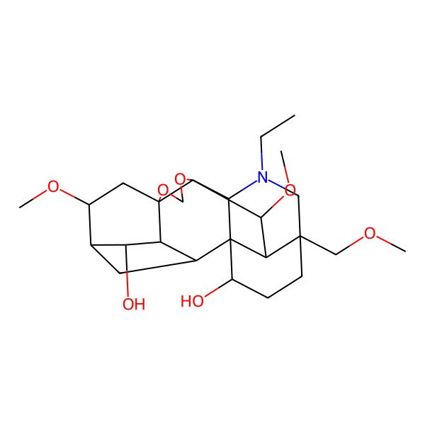 2D Structure of Delbrunine 2D Structure of Delbrunine
