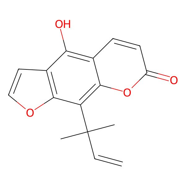 2D Structure of Demethylfuropinnarin