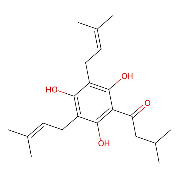 2D Structure of Deoxyhumulone