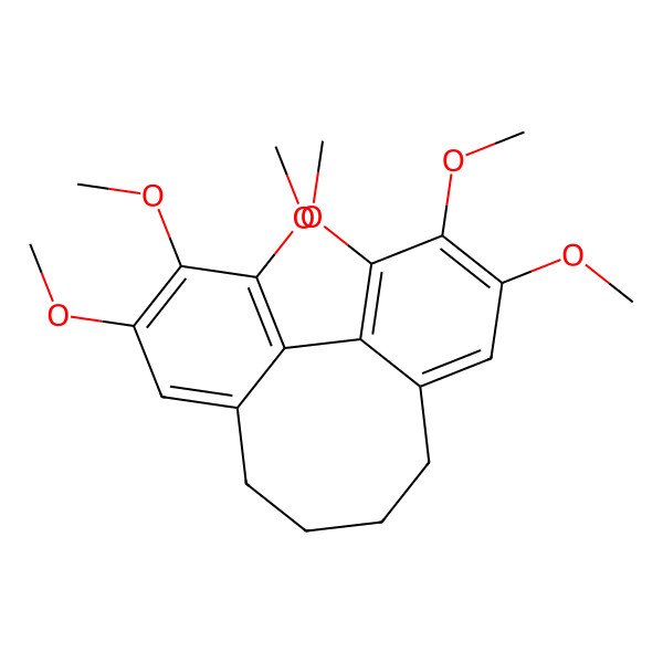 2D Structure of Deoxyschizandrin,(S) 2D Structure of Deoxyschizandrin,(S)