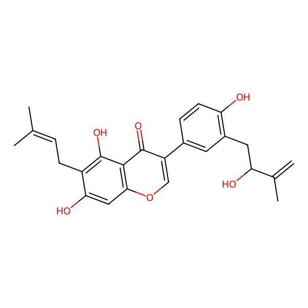 2D Structure of Derrisisoflavone B