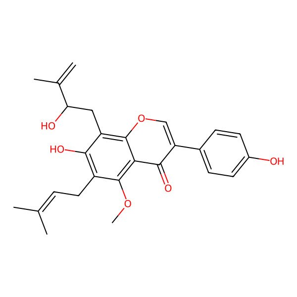 2D Structure of Derrisisoflavone E