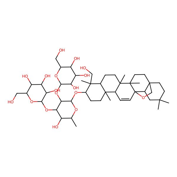 2D Structure of Desrhamnosylverbascosaponin