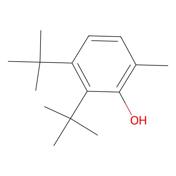 2D Structure of Di-t-butylhydroxytoluene