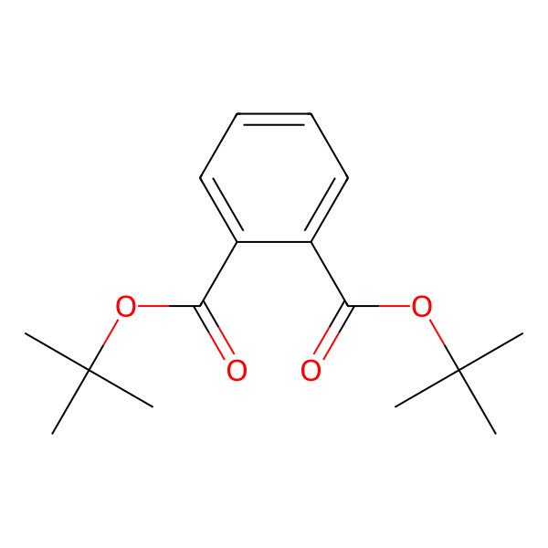 2D Structure of Di-tert-butyl phthalate 2D Structure of Di-tert-butyl phthalate