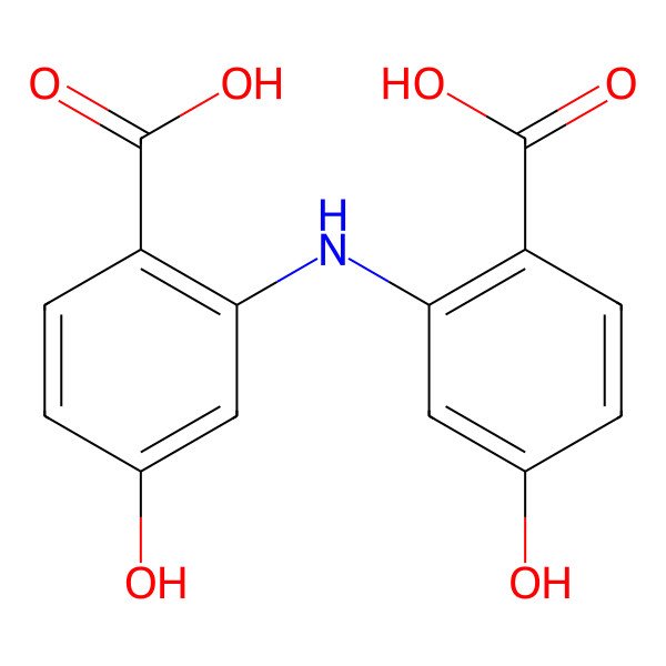 2D Structure of Dianthramine
