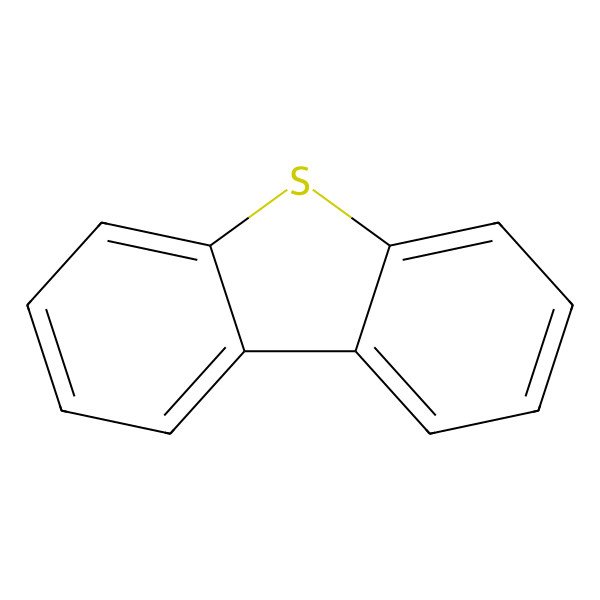 2D Structure of Dibenzothiophene