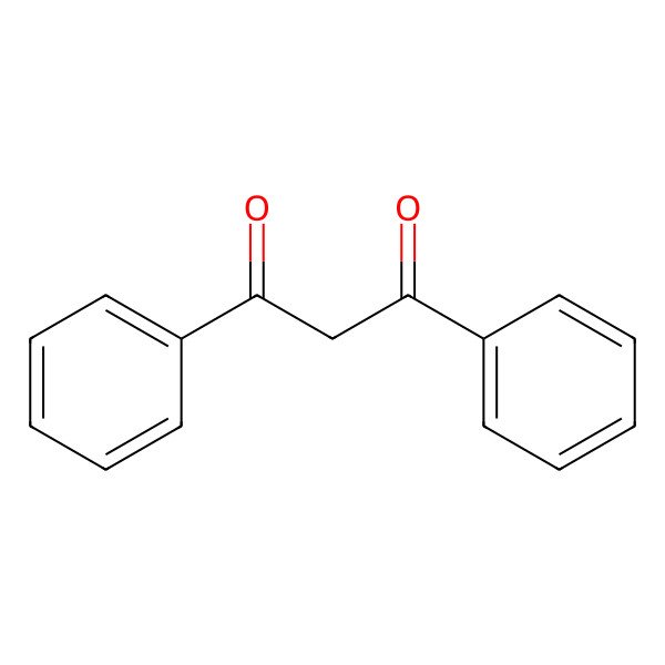 2D Structure of Dibenzoylmethane