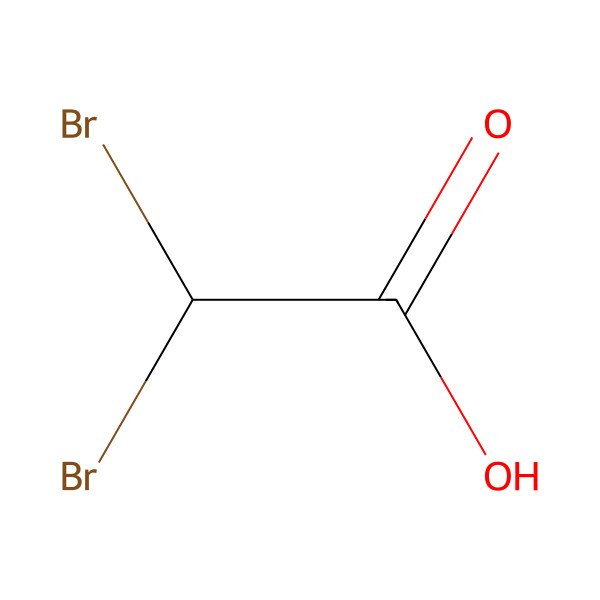 2D Structure of Dibromoacetic acid 2D Structure of Dibromoacetic acid