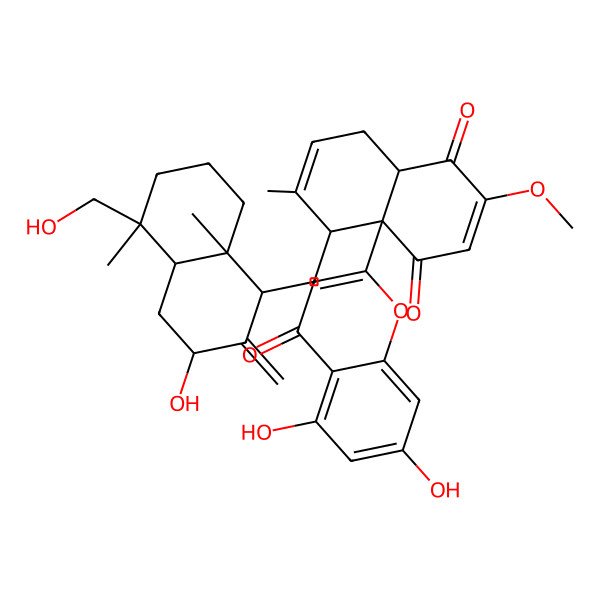 2D Structure of Dichrostachine A