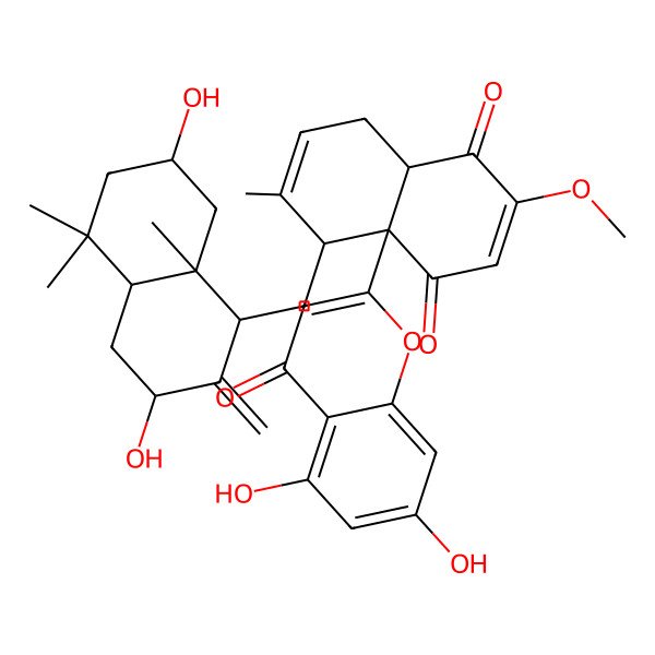 2D Structure of Dichrostachine B