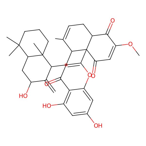 2D Structure of Dichrostachine C
