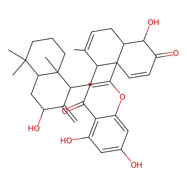 2D Structure of Dichrostachine P