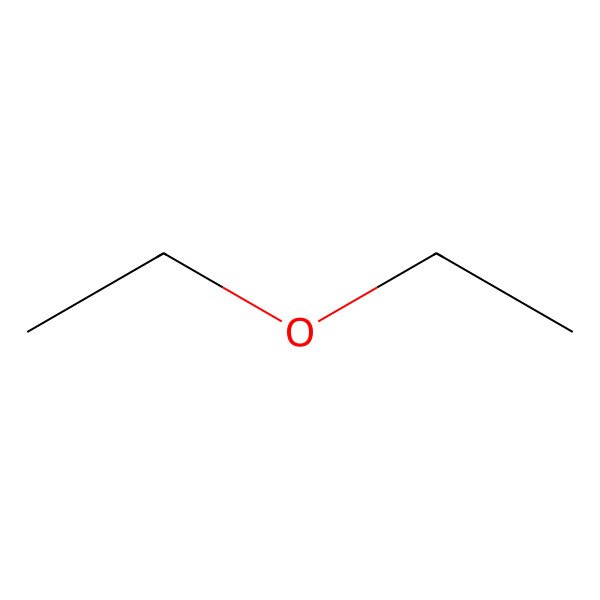 2D Structure of Diethyl Ether