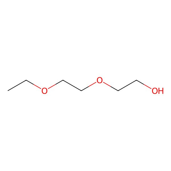 2D Structure of Diethylene Glycol Monoethyl Ether