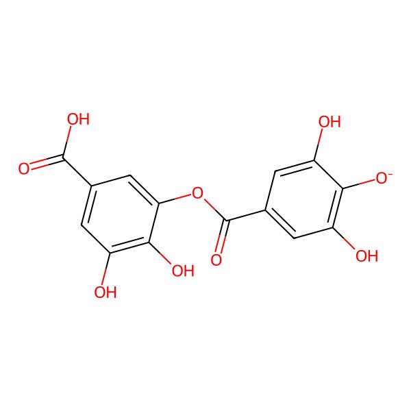 2D Structure of Digallate 2D Structure of Digallate