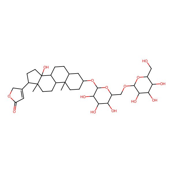 2D Structure of Digitoxigenin Gentiobioside