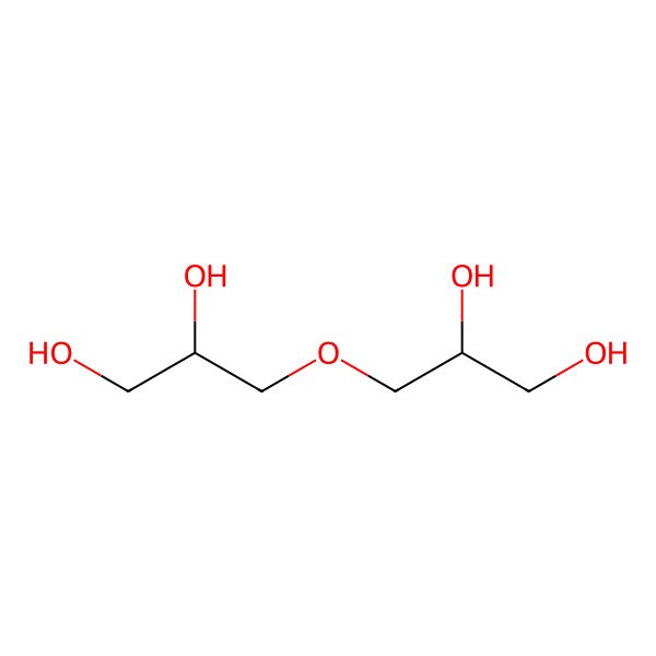 2D Structure of Diglycerol 2D Structure of Diglycerol