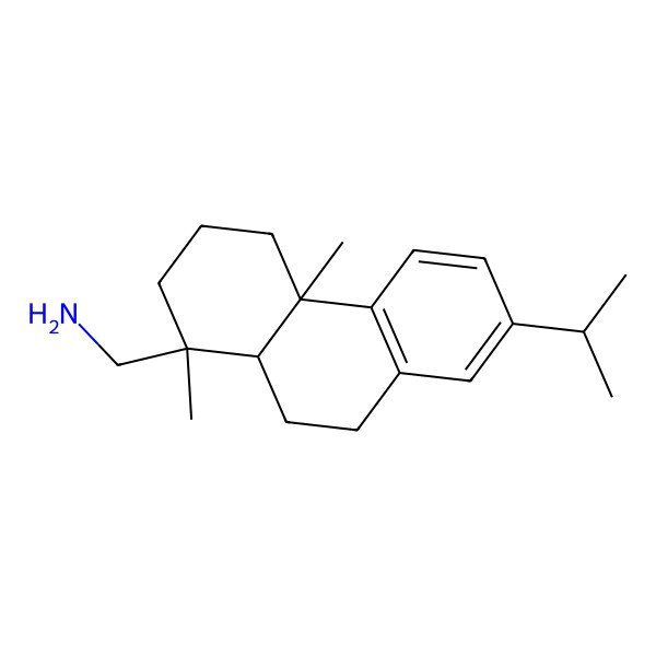 2D Structure of Dihydroabietylamine