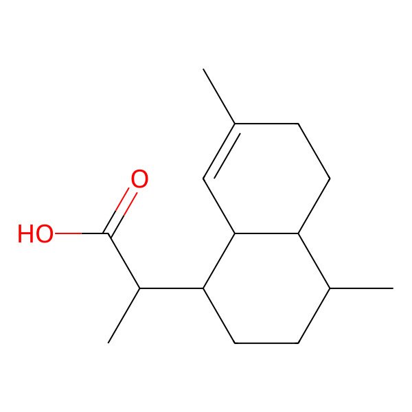 2D Structure of Dihydroartemisinic acid