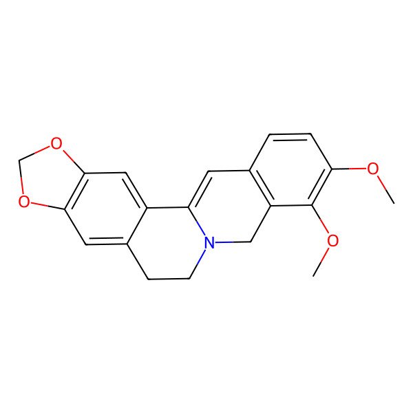 2D Structure of Dihydroberberine