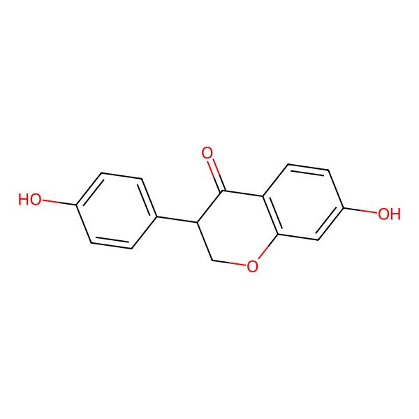 2D Structure of (+-)-Dihydrodaidzein