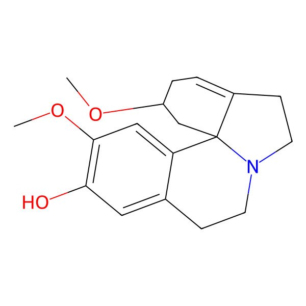 2D Structure of Dihydroerysodine