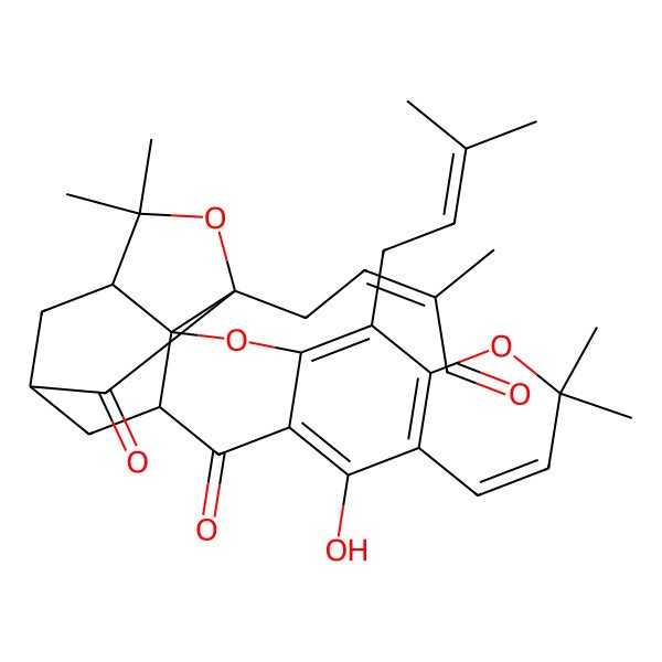 2D Structure of Dihydroisomorellin 2D Structure of Dihydroisomorellin
