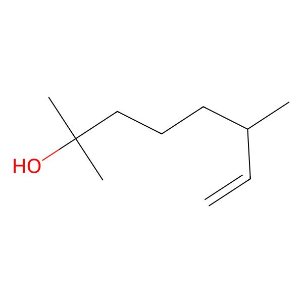 2D Structure of Dihydromyrcenol