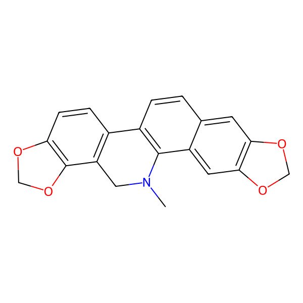2D Structure of Dihydrosanguinarine