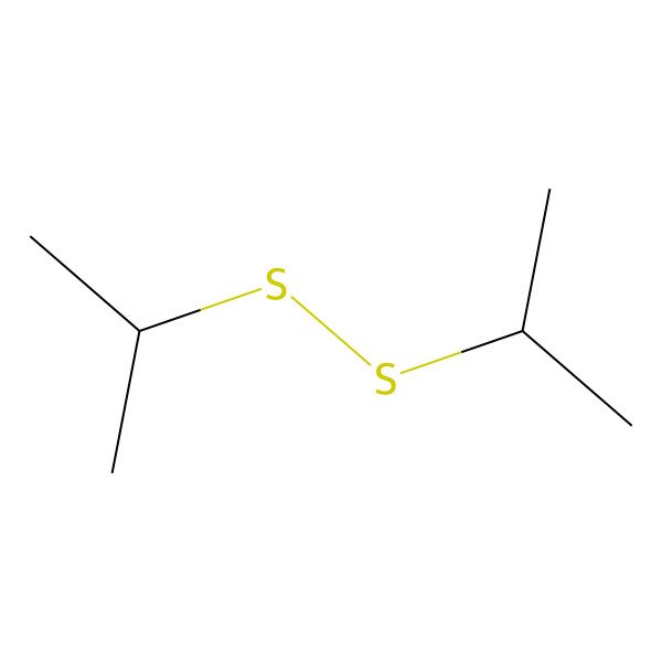 2D Structure of Diisopropyl disulfide