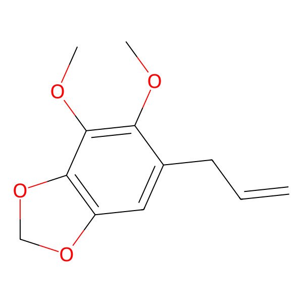 2D Structure of Dillapiol