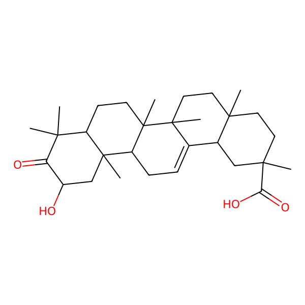2D Structure of Dillenic Acid A