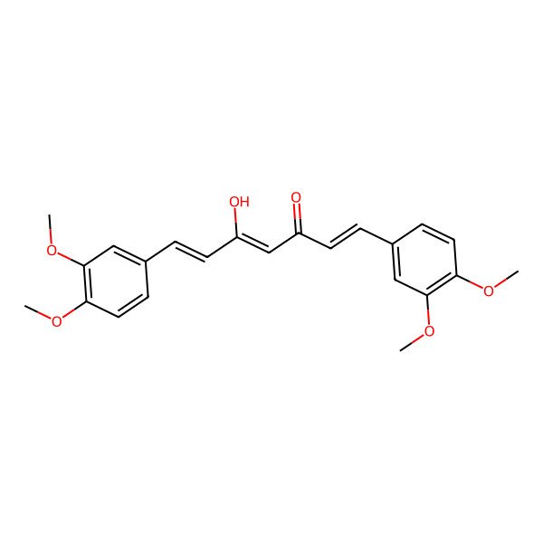 2D Structure of Dimethylcurcumin