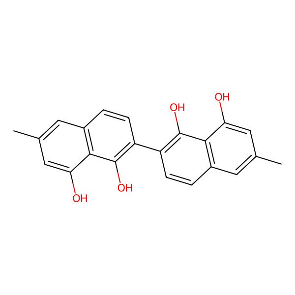 2D Structure of Diospyrol