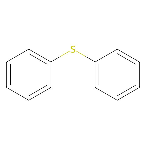 2D Structure of Diphenyl sulfide