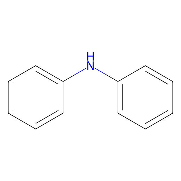 2D Structure of Diphenylamine